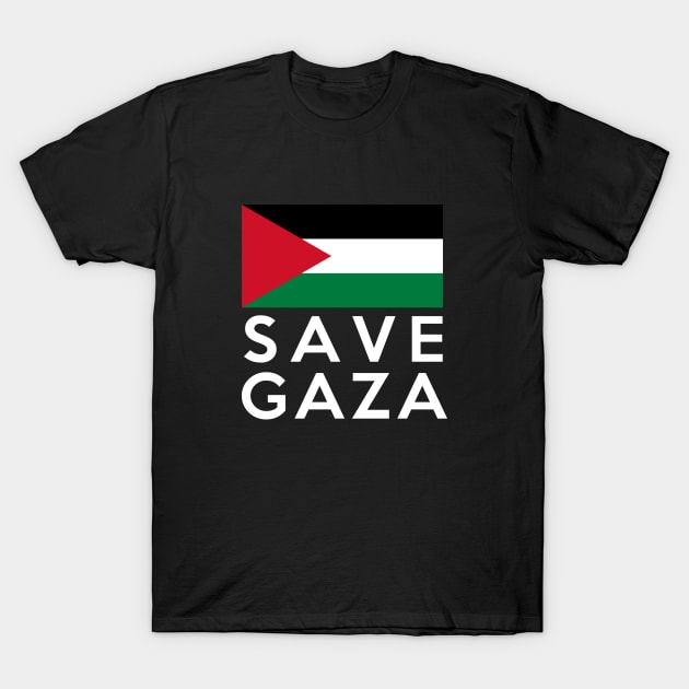 Save Gaza T-Shirt by omardakhane